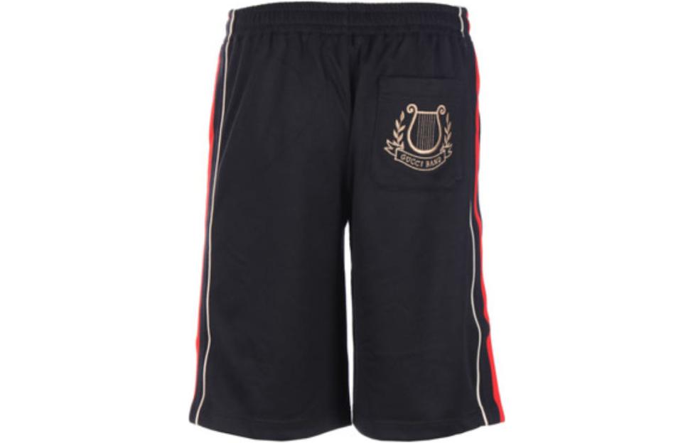 Gucci Web Stripe Sweat Shorts 'Black' 575766-XJBBE-1410