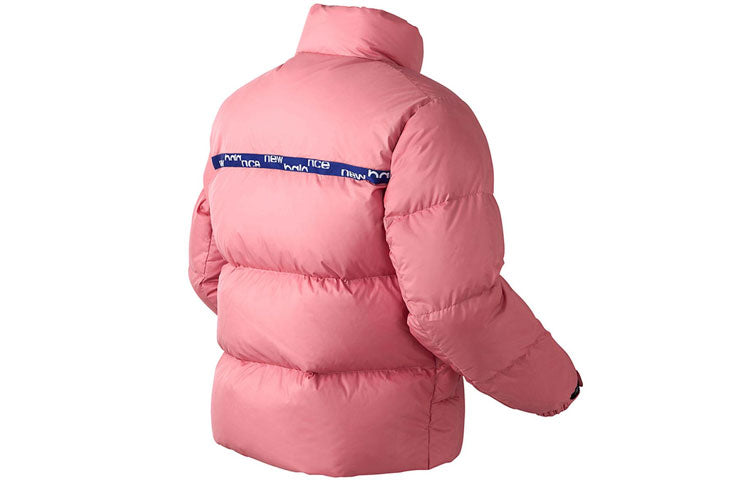 New Balance Uni New Walkers Short Down Jacket Asia Sizing 'Pink' NP844113-25