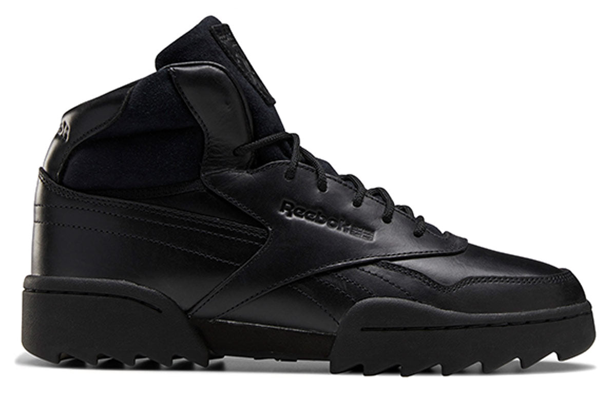 Reebok Exofit Hi Plus Ripple Leather 'Triple Black' FZ1848