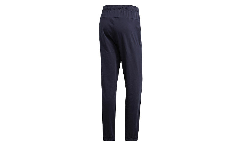 adidas E Lin Pnt Sj Knit Sports Stylish Long Pants Blue DU0398