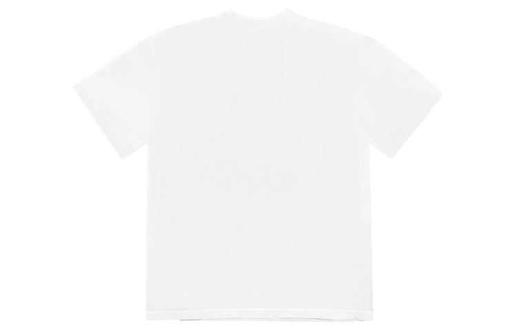 Travis Scott Unisex Cactus Jack x Mcdonald Round-Neck White TS-XMDABIWH