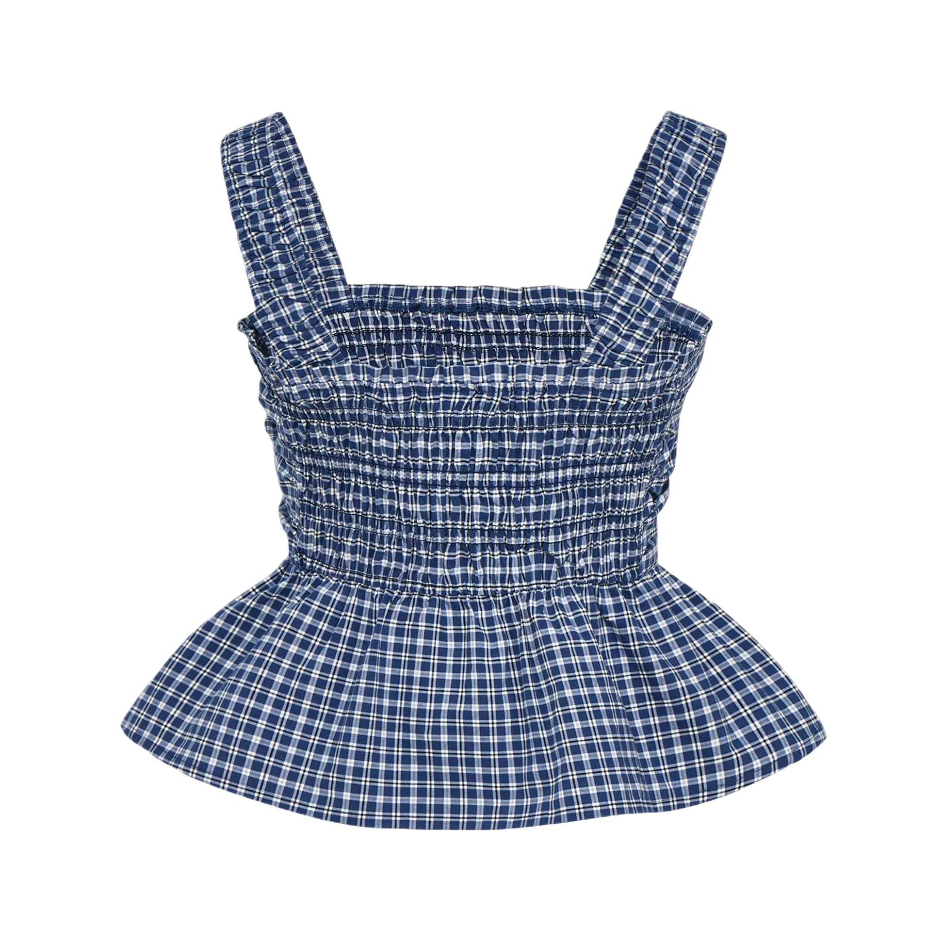 (WMNS) adidas Plaid Vest Asia Sizing 'Blue' KX7035