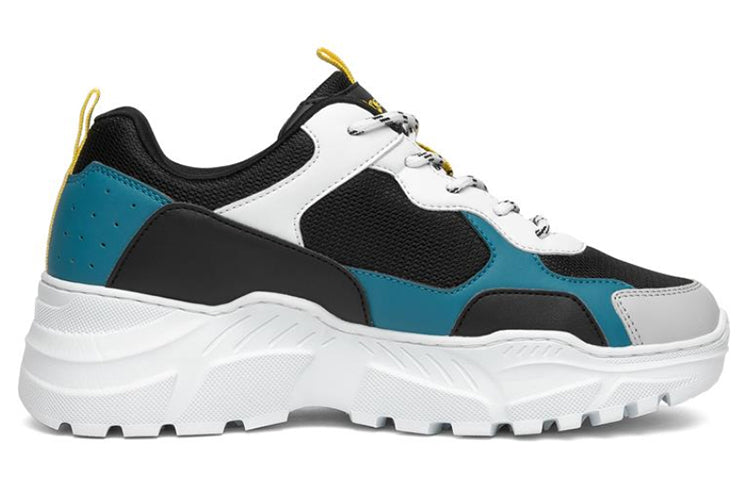 (WMNS) Skechers B-Rad Running Shoes White/Black/Blue 155056-BKYB