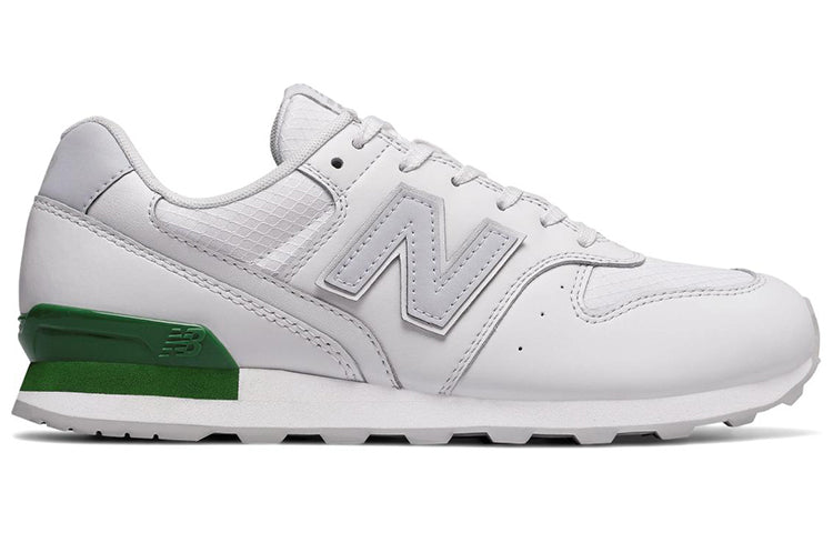 (WMNS) New Balance 996 Series Sneakers White/Green WR996SG
