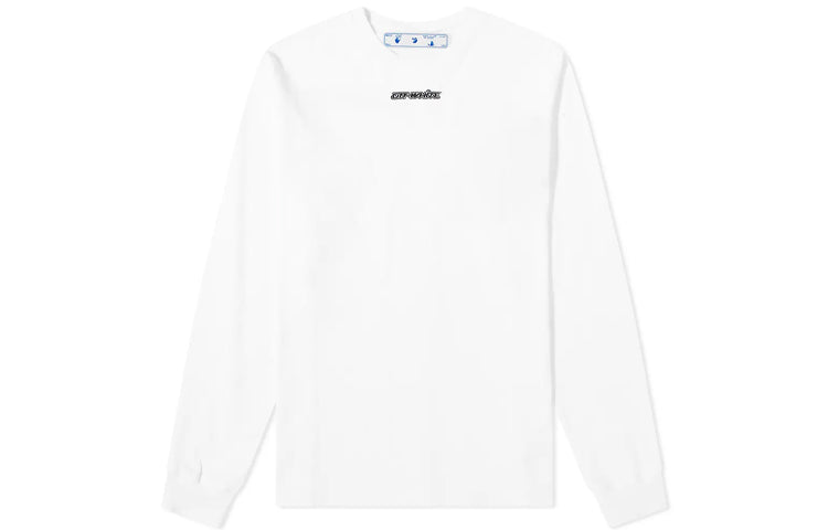 Off-White FW20 Arrows Mens Long Sleeve Round Neck OMAB001E20JER0030125
