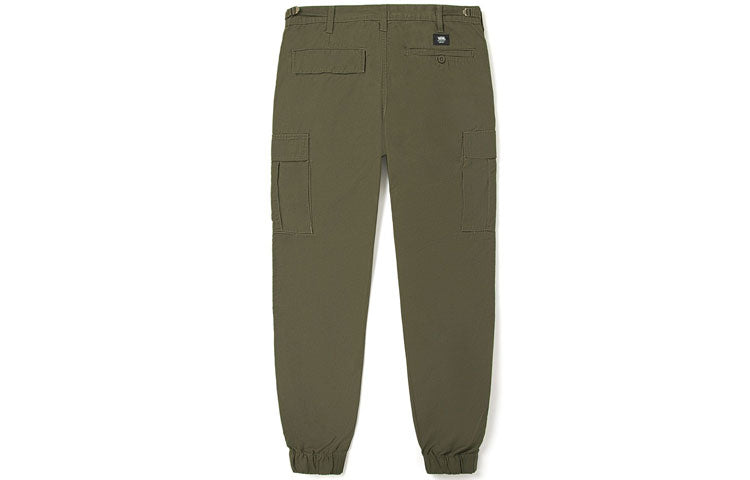Vans Drawstring Woven Pants 'Green' VN0A36LNKCZ