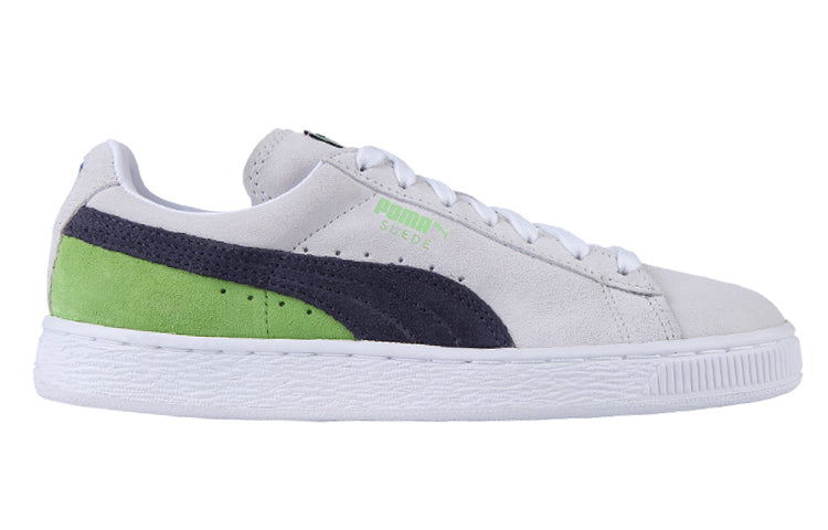 PUMA Suede Classic+ Low-cut Sneakers White/Black/Green 359097-03