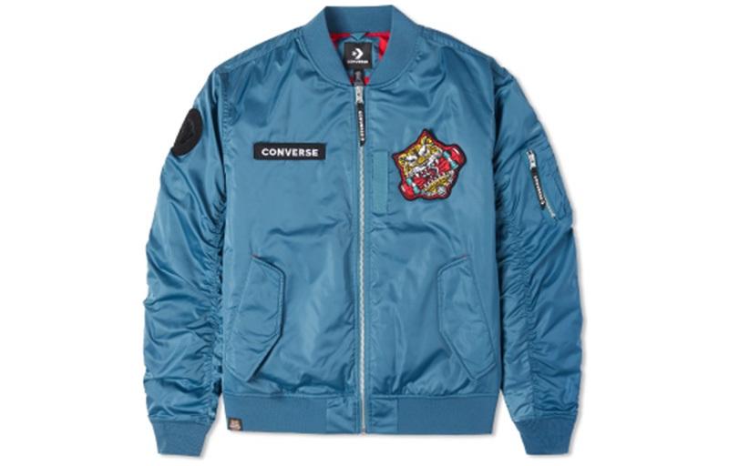 Converse CNY Tiger Bomber Jacket Asia Sizing 'Blue Multi' 10024146-A01
