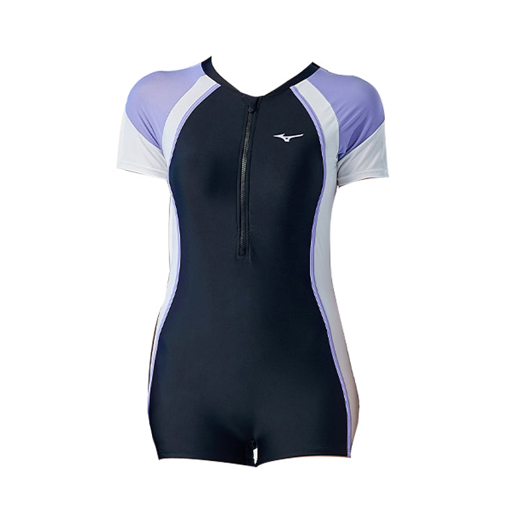 (WMNS) Mizuno One Piece Swimsuit 'Black' N2CA1313