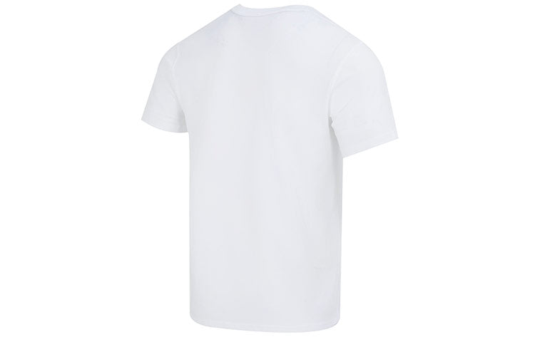 Under Armour Logo Embroidered Heavyweight Short Sleeve T-shirt 'White' 1373997-100
