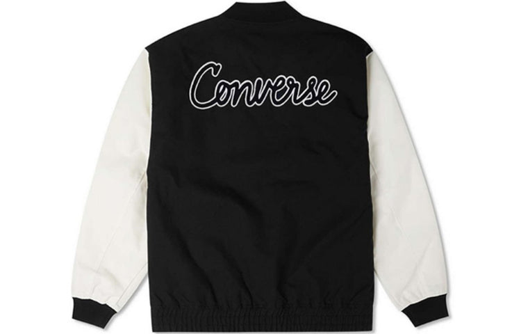 Converse Chain Stitch Woven Jacket Asia Sizing 'Black' 10025514-A03