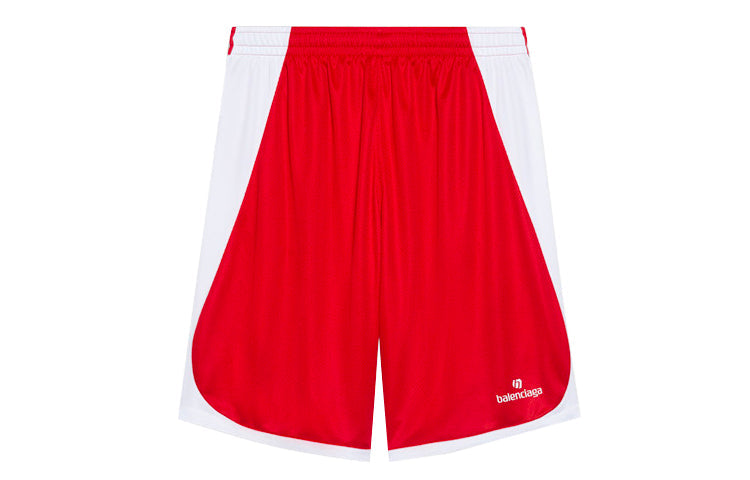 Balenciaga Sporty B Soccer Short 'Red' 641609TJV056540