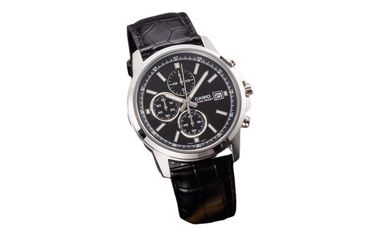 CASIO Edifice Waterproof Men Mens Black Analog MTH-5001L-1APR