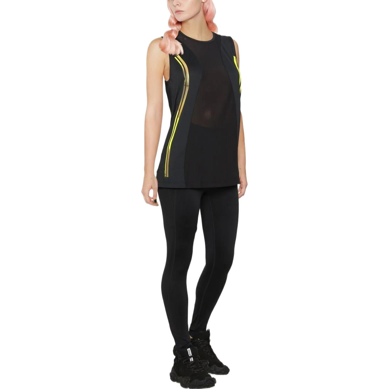 (WMNS) adidas by Stella McCartney TruePace Tank Top Asia Sizing 'Black' HI6050