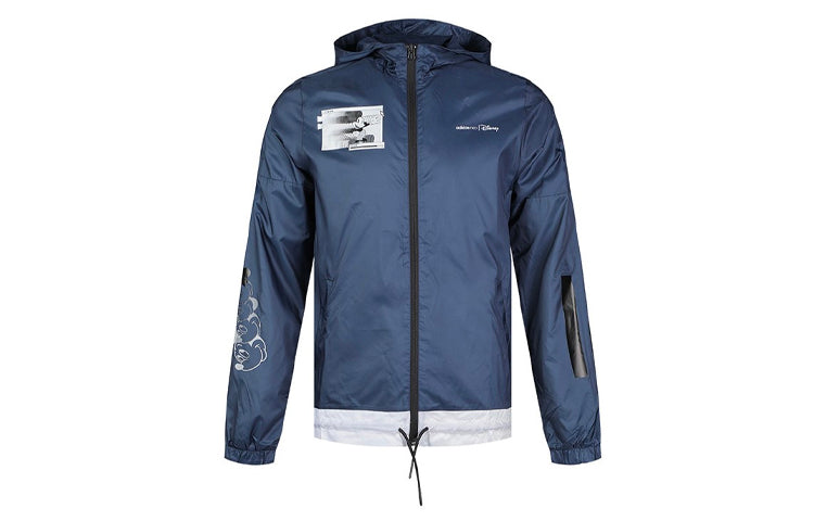 adidas neo Athleisure Casual Sports Windproof Jacket Navy Blue EI4536