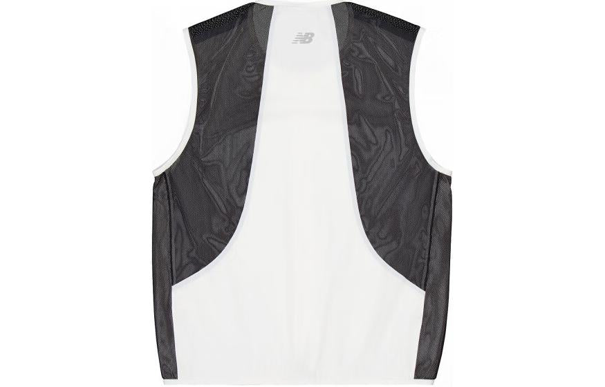 New Balance Vest With Mesh Pocket Asia Sizing 'White' NJE25081-CRE