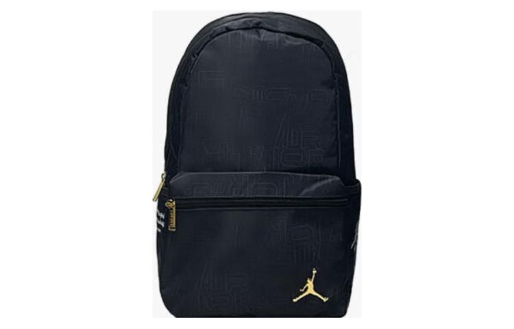 Air Jordan B&G Logo Backpack 'Black Gold' FZ1741-010