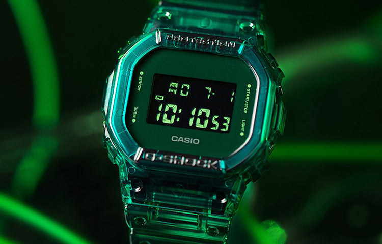 CASIO G-Shock Square 'Green' DW-5600SB-3PRABS