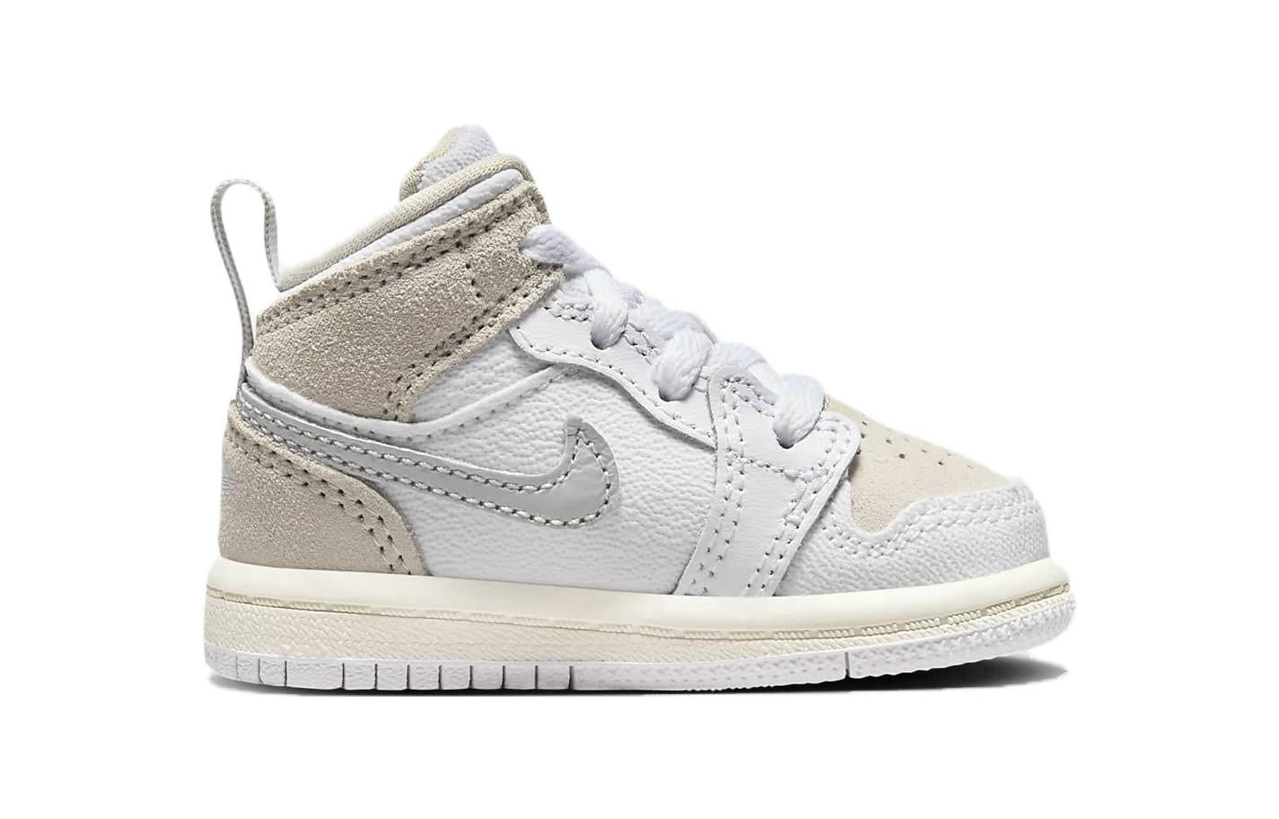 (TD) Air Jordan 1 Mid SE Craft 'Inside Out - White Sail' FB9140-120