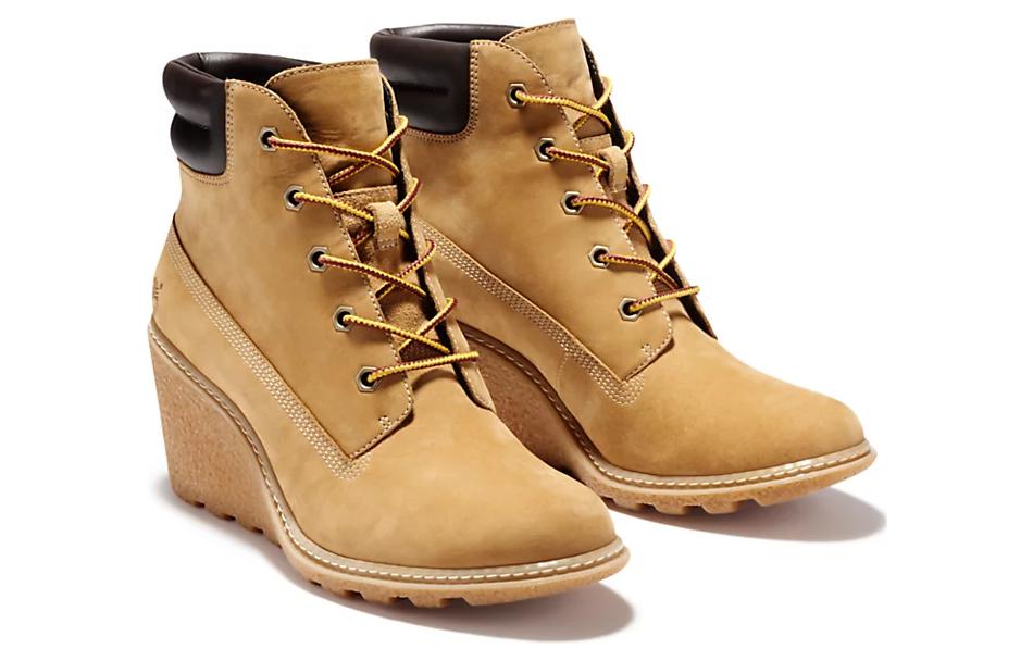 (WMNS) Timberland Earthkeepers Amston 6 Inch Boots 'Wheat Nubuck' TB08251A231