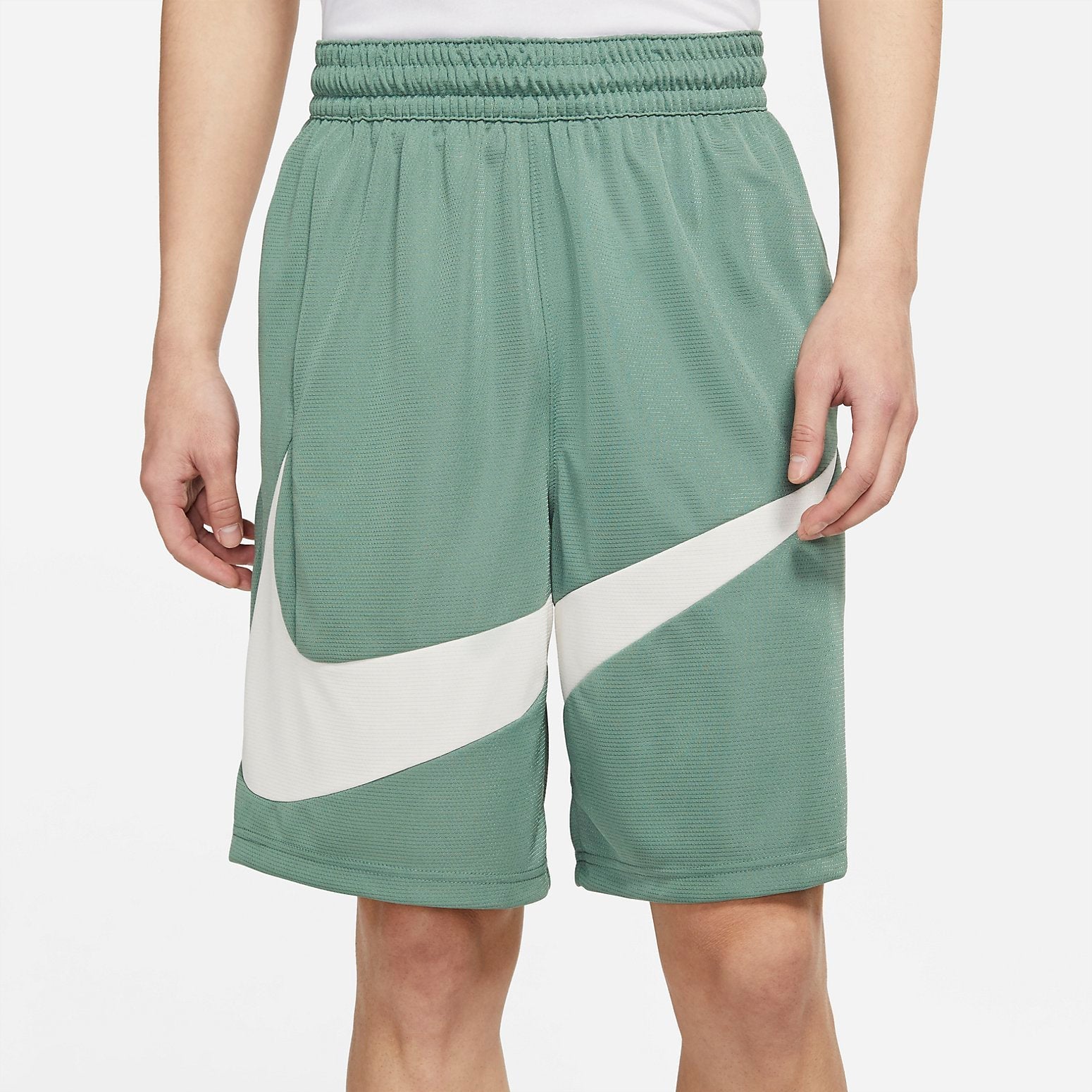 Nike Dri-FIT Basketball Shorts 'Green White' BV9386-353