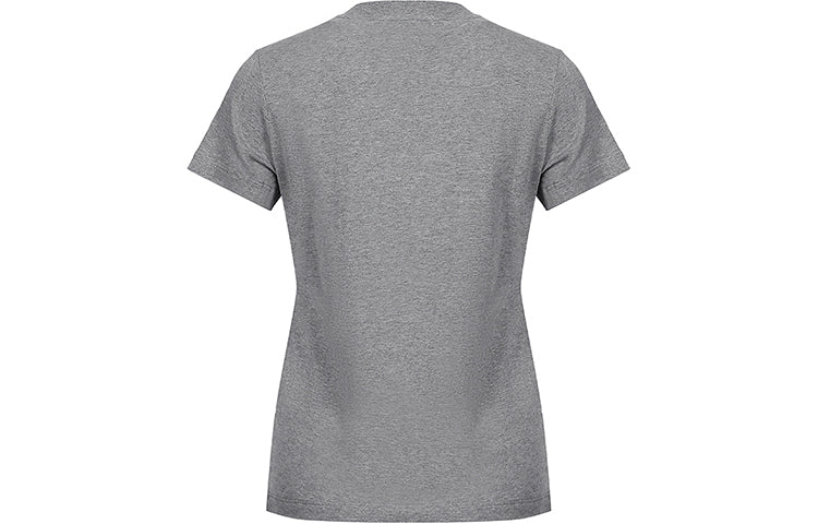 KENZO Small Tiger Head Embroidered Round Neck Short Sleeve Pearl Gray FA62TS8434SJ-94