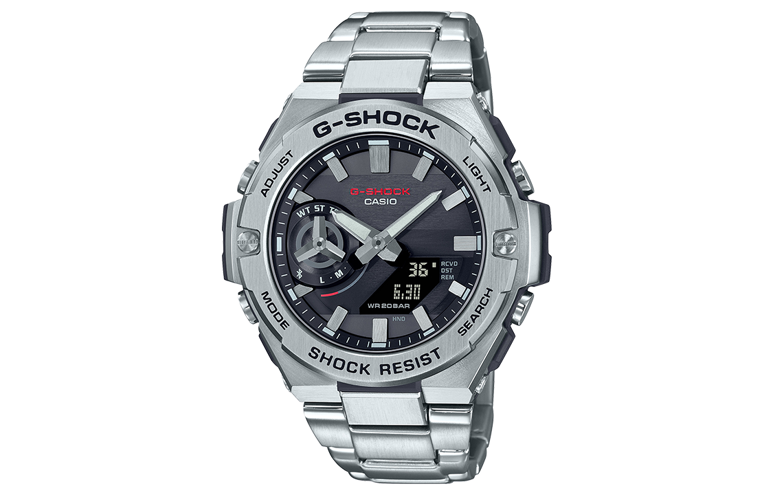 CASIO G-Shock G-Steel 'Black Silver' GST-B500D-1APF