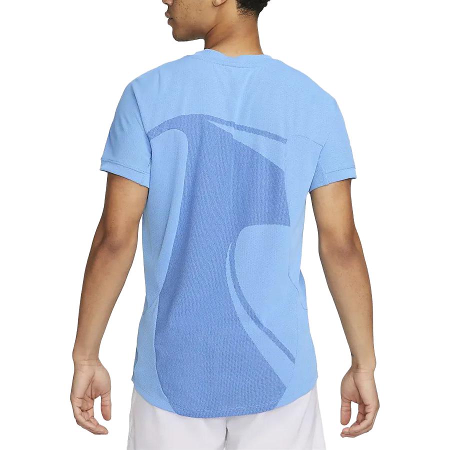 Nike Dri-Fit RAFA Short-sleeve Tennis T-Shirts 'Blue' DV2878-412