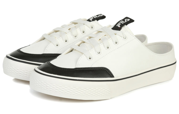 FILA Low Tops Skateboarding Shoes White Black Version 'White Black' 1XM00984_112