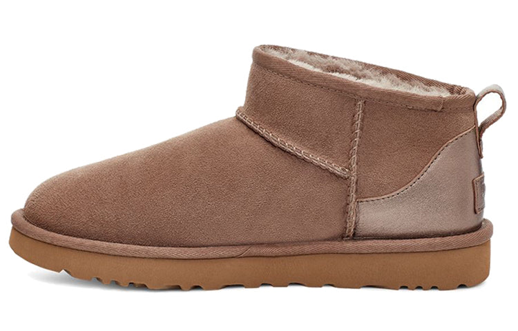 (WMNS) UGG Classic Novelty Ultra Mini Metallic 'Brown' 1119484-CRBO