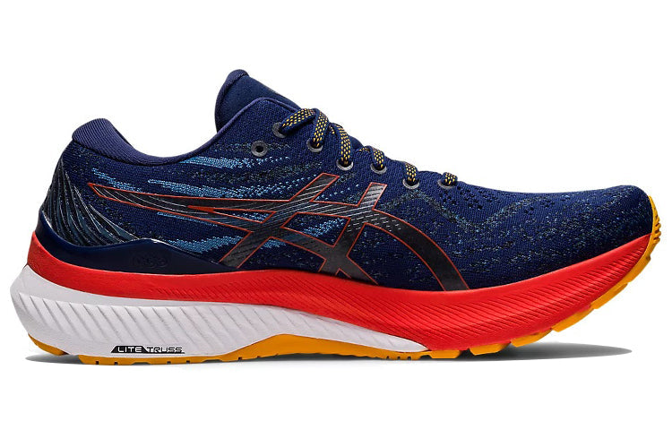 ASICS Gel-Kayano 29 4E Wide 'Deep Ocean Cherry Tomato' 1011B471-401