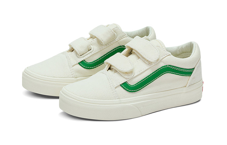 (PS) Vans Old Skool 'White Green' VN0A4BUVRFX
