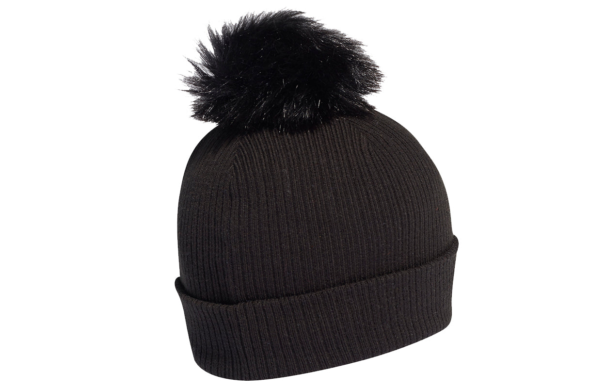 adidas Originals Fur Pom Beani 'Black' H35531