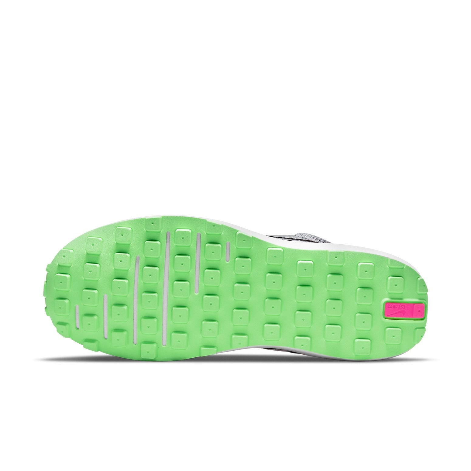 Nike Waffle One Low-top Running Shoes Black/Pink DM8143-100