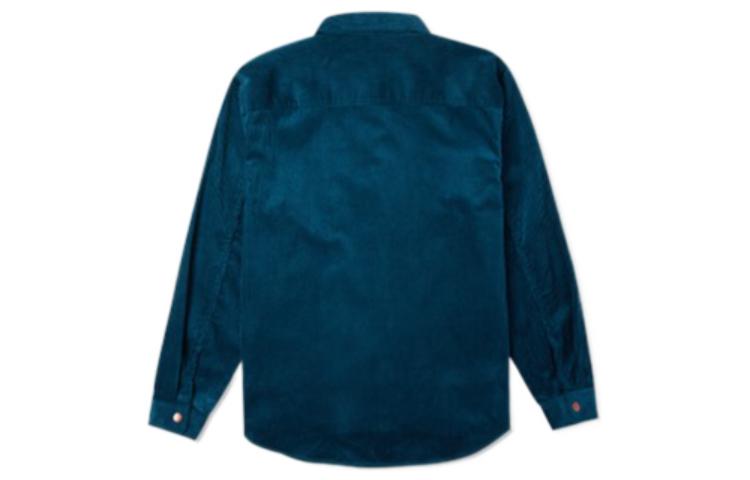 Converse Corduroy Button Shirt Asia Sizing 'Blue' 10024006-A02