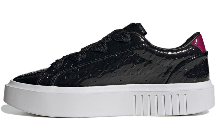 (WMNS) adidas originals Sleek Super 'Black White' FW4308