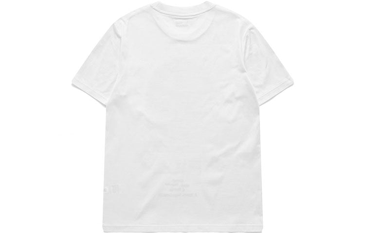 Fila FUSION x staple Crossover Earth Printing Round Neck Short Sleeve Couple Style White T11M114120A-WT