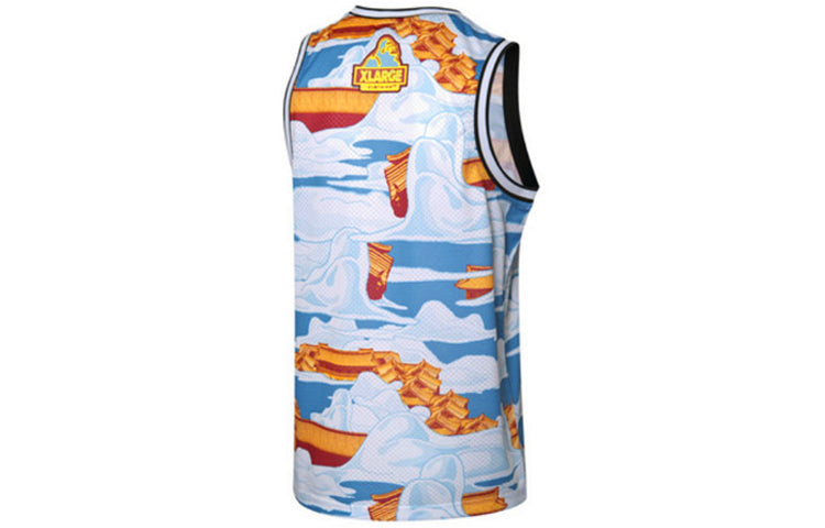 Li-Ning x XLARGE BadFive Graphic Basketball Jersey 'Multi-Color' AAYP535-1