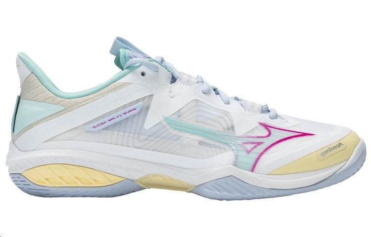 Mizuno Wave Rider Neo 2 'White Pink Blue' 71GA227043