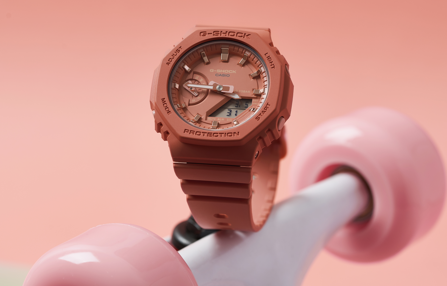 CASIO G-Shock Analog-Digital 'Pink' GMA-S2100-4A2PR