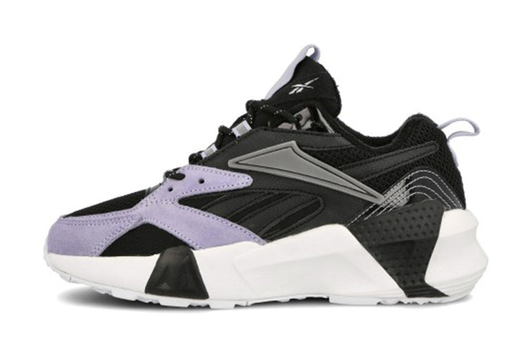 (WMNS) Reebok Aztrek Double Mix 'Black Purple' FU7879