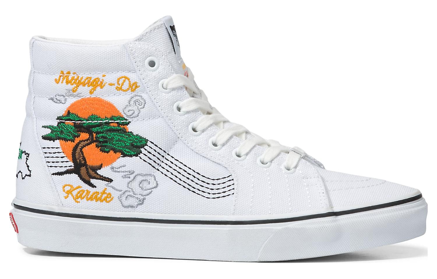 Vans SK8-HI x Cobra Kai 'White Yellow Green' VN0A32QGAHP