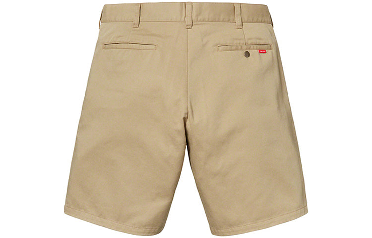 Supreme SS19 Work Short Cargo Shorts Unisex Khaki SUP-SS19-10126