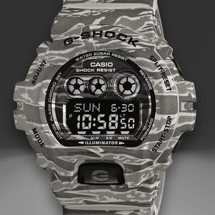 CASIO G-Shock Digital 'Brown Camouflage' GD-X6900CM-8