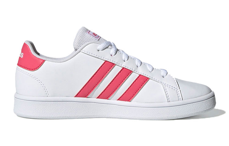 (PS) adidas neo Grand Court K 'White Pink' EF0100