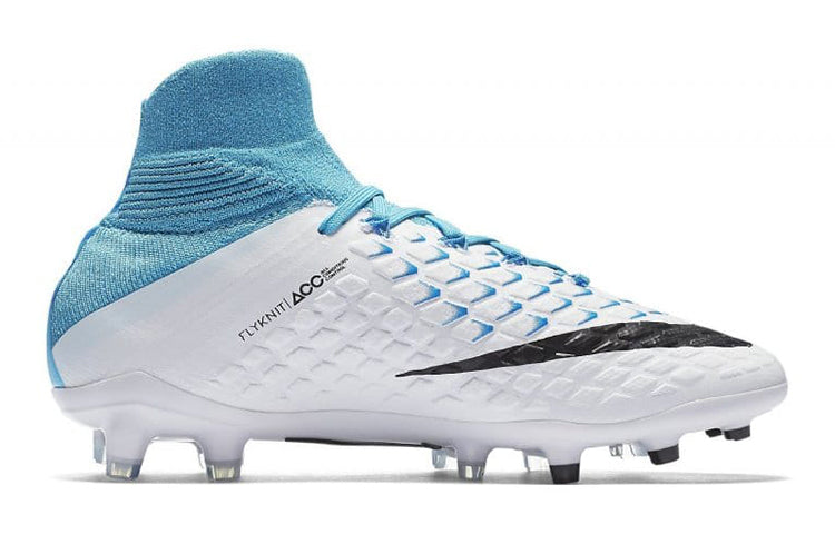 (GS) Nike Hypervenom Phantom 3 'White Blue' 882087-104