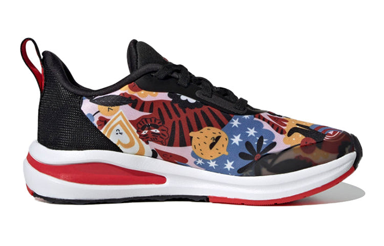 (GS) adidas Fortarun Graphic K Shoes Red/Black FY6986