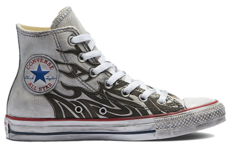 Converse Perfect Is Not Perfect Leather Chuck Taylor All Star Canvas Shoes Gray/Black 172925C