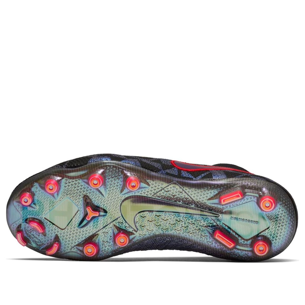 (GS) Nike Phantom Vision Elite DF FG EA 'Black Red' BQ5824-110