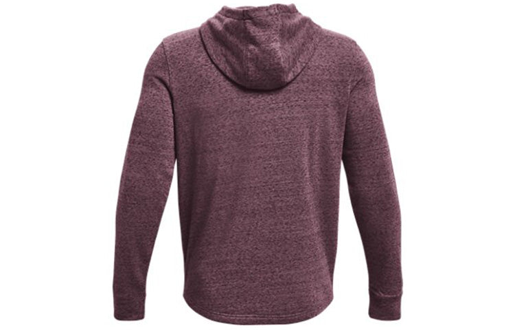 Under Armour Rival Terry Logo Hoodie 'Grape Purple' 1361559-555
